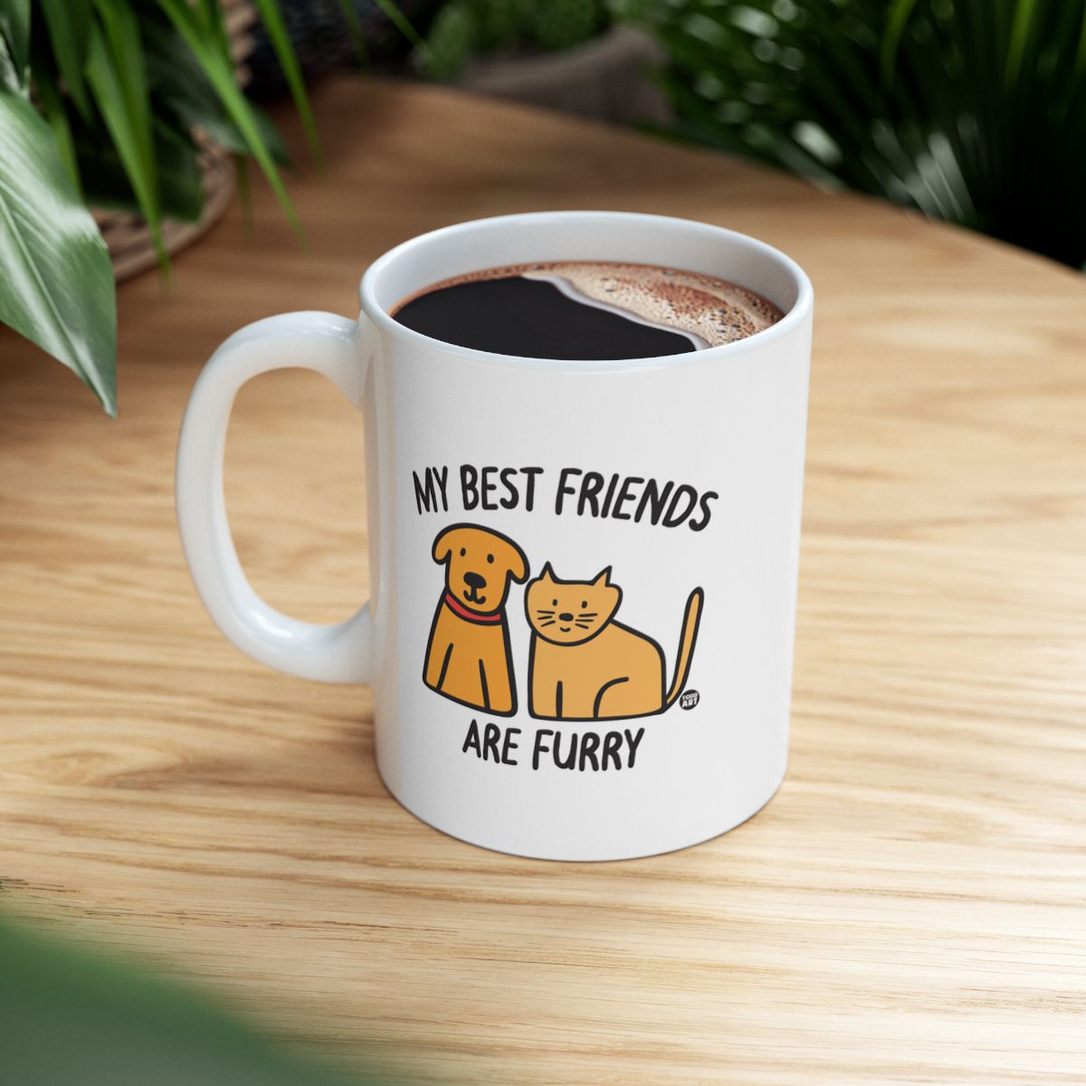 My Best Friends Are Furry Mug for Dog & Cat Lovers
