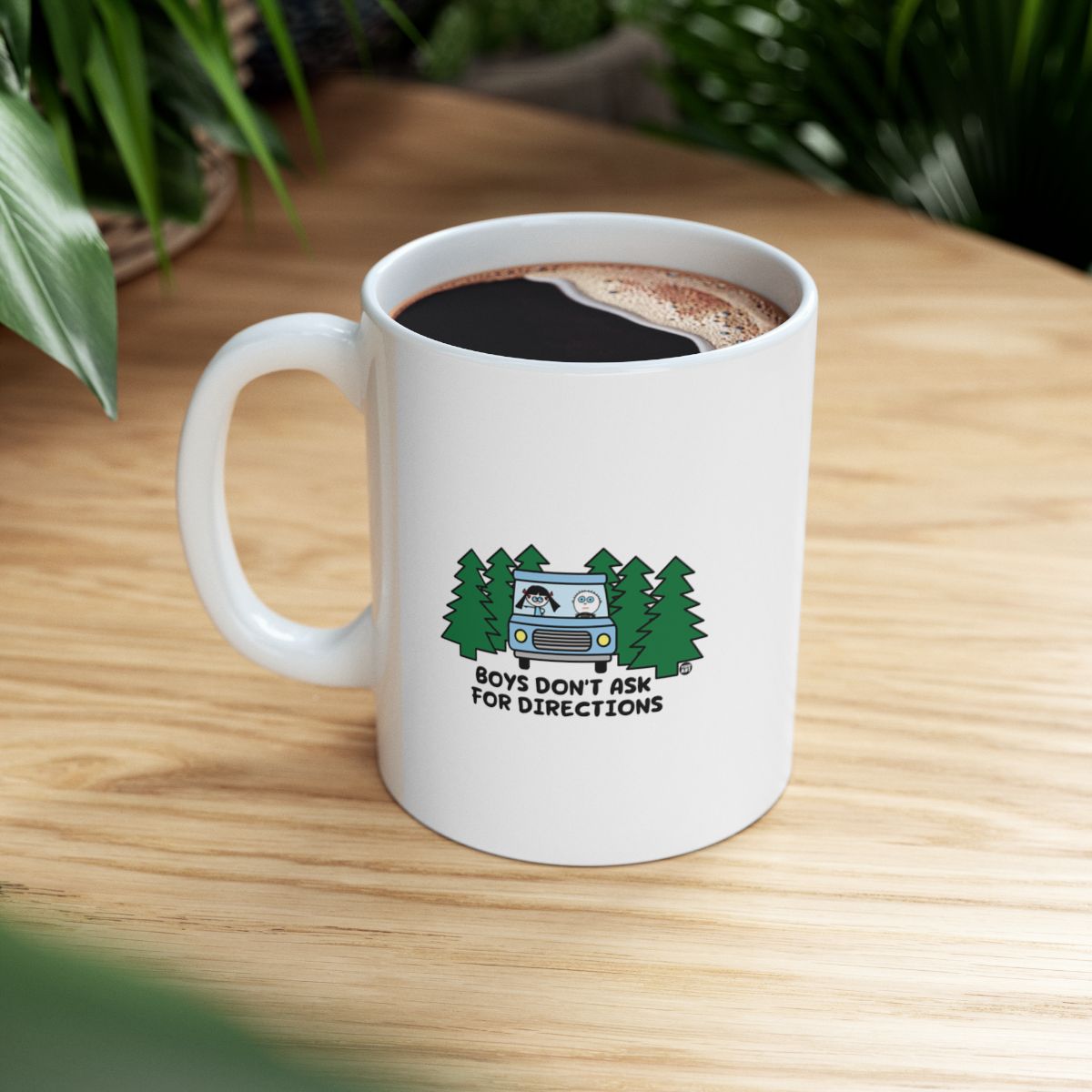 Boys Don't Ask for Directions Coffee Mug