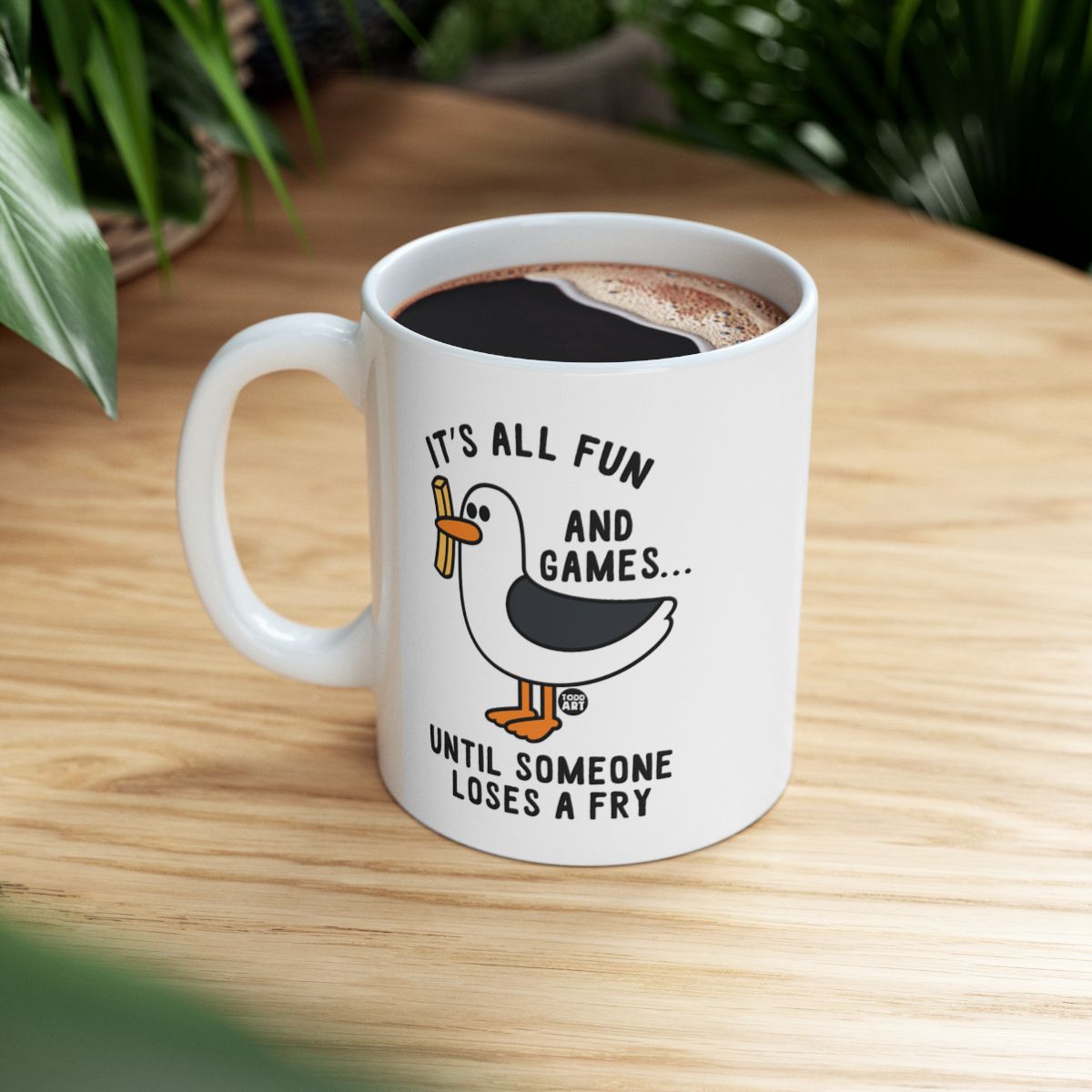 Fun and Games Until Someone Loses a Fry Mug