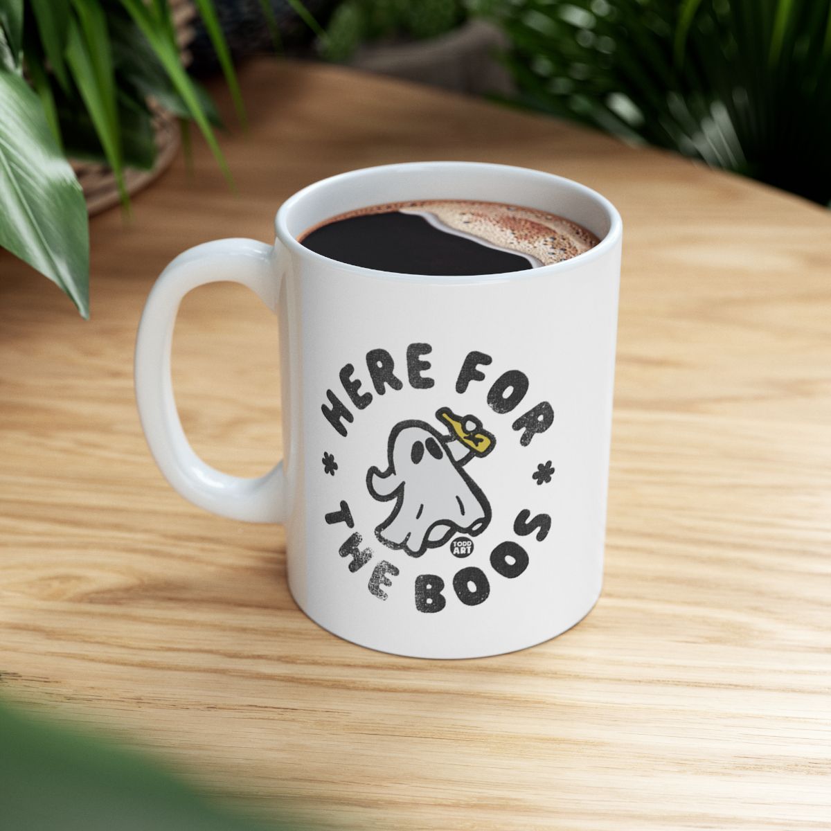 Here for the Boos Halloween Ghost Mug