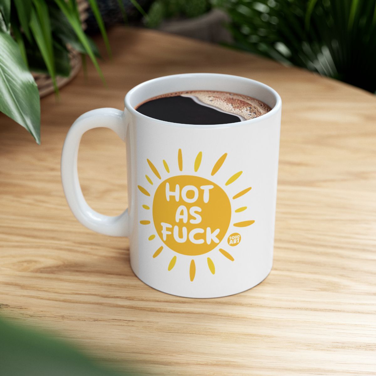 Hot As Fuck Novelty Coffee Mug for Hot Beverages
