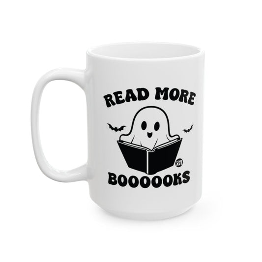 Read More Boooooks Ghost Design Large Mug