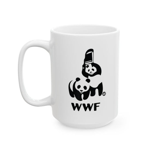 WWF Panda Design Printed White Mug