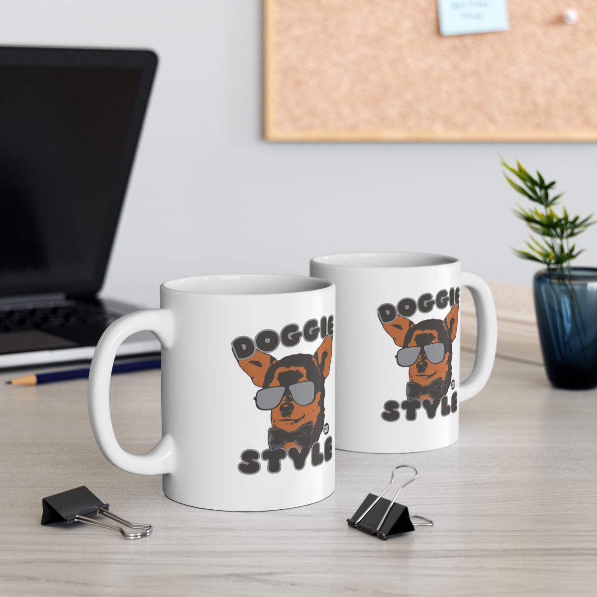 Doggie Style Funny Graphic Mug for Dog Lovers