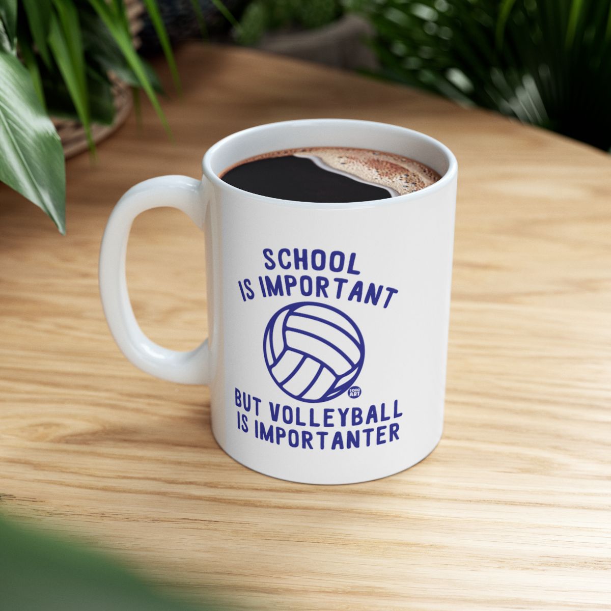 School is Important Volleyball is Importanter Mug