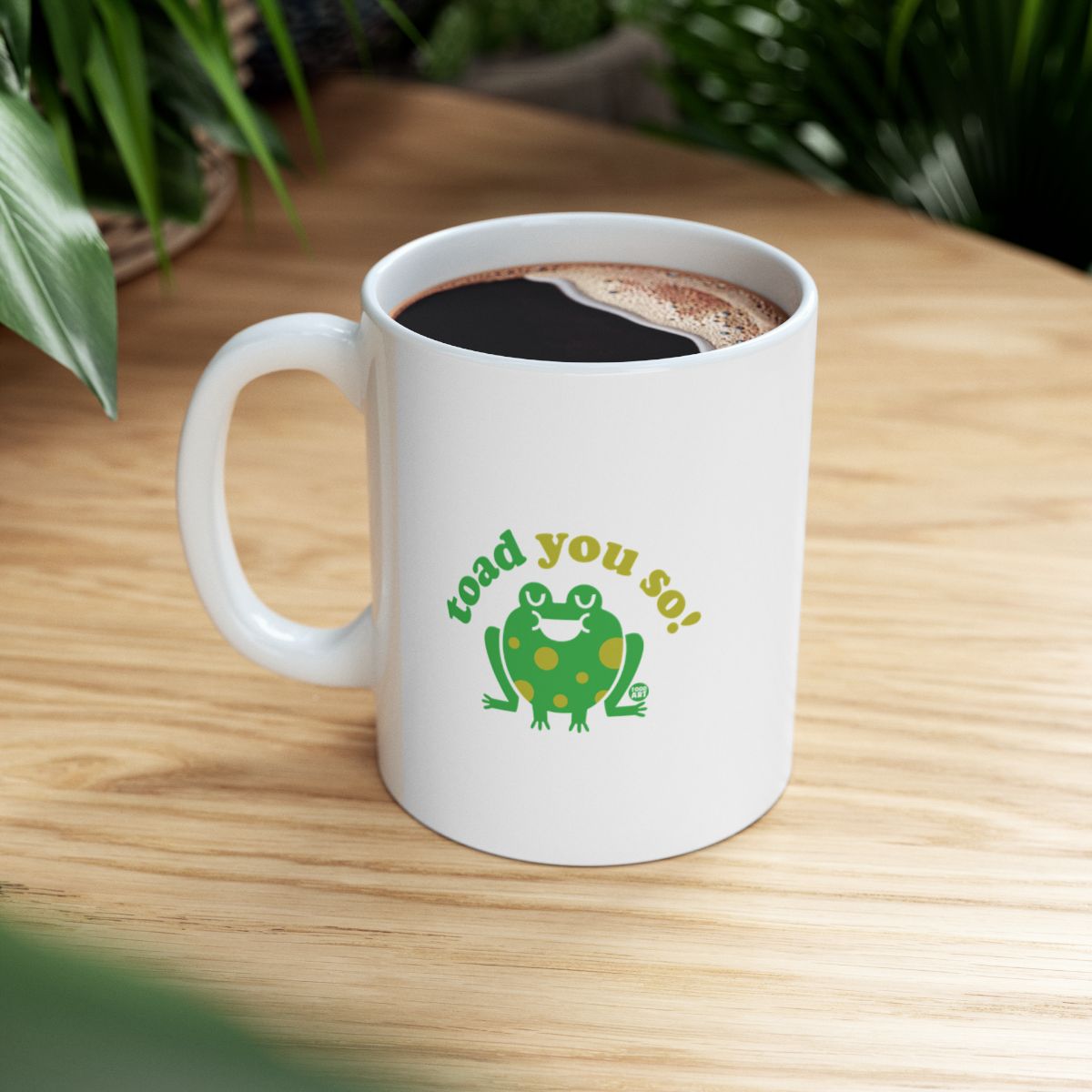 Toad You So Cute Funny Frog Mug for Coffee Lovers