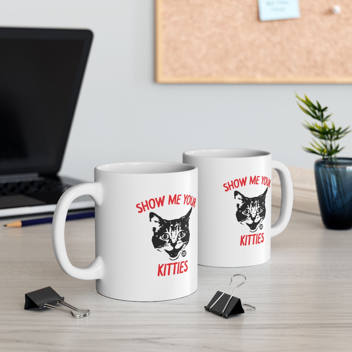 Show Me Your Kitties Cute Cat Lovers Novelty Mug