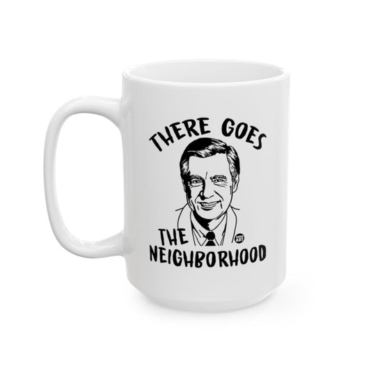 There Goes The Neighborhood Mug with Character Design