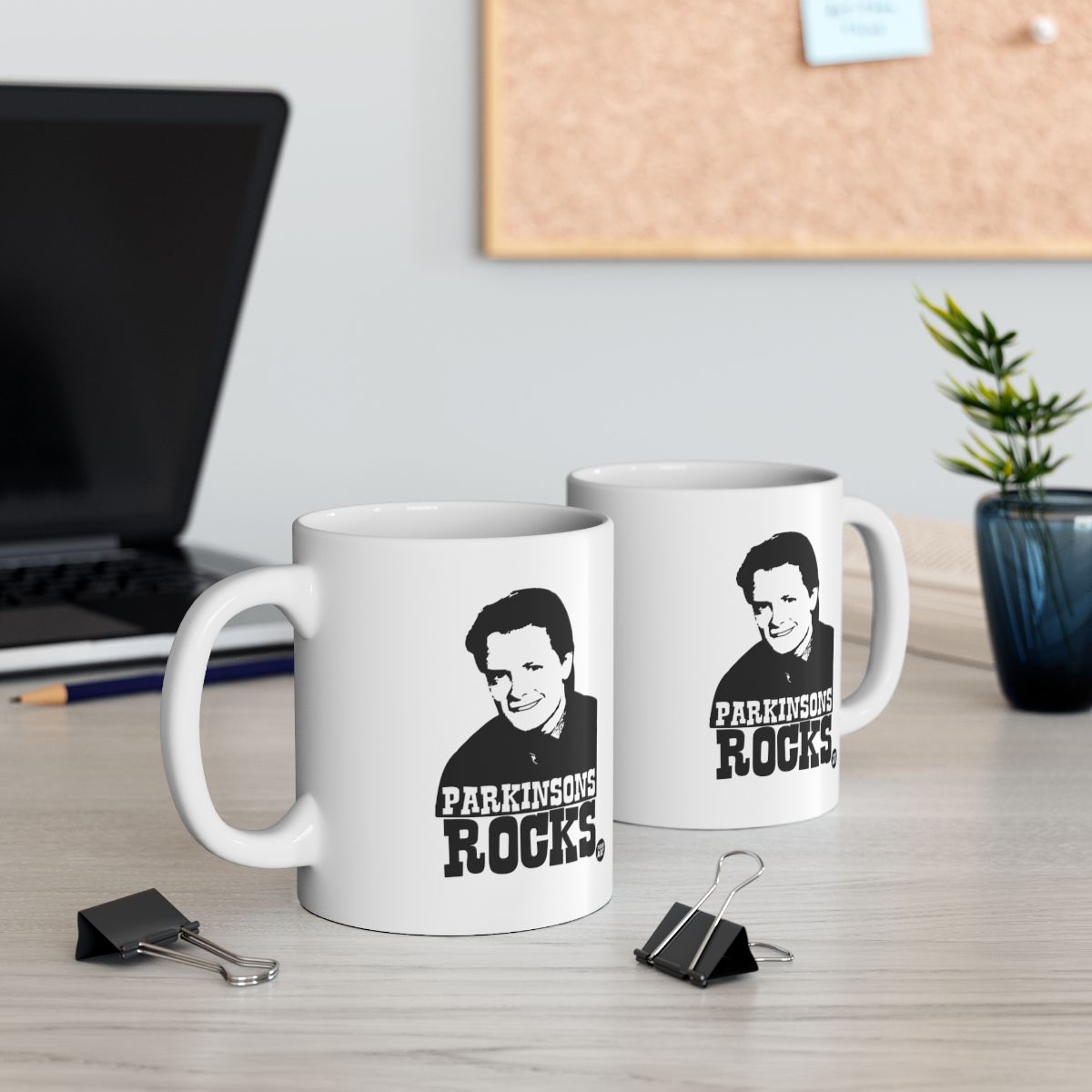 Parkinsons Rocks Inspirational Mug for Coffee Lovers