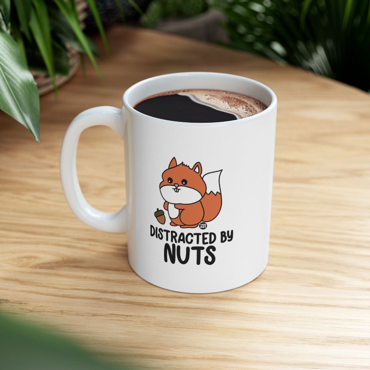 Cute Fox Distracted by Nuts Mug Coffee Tea Cup
