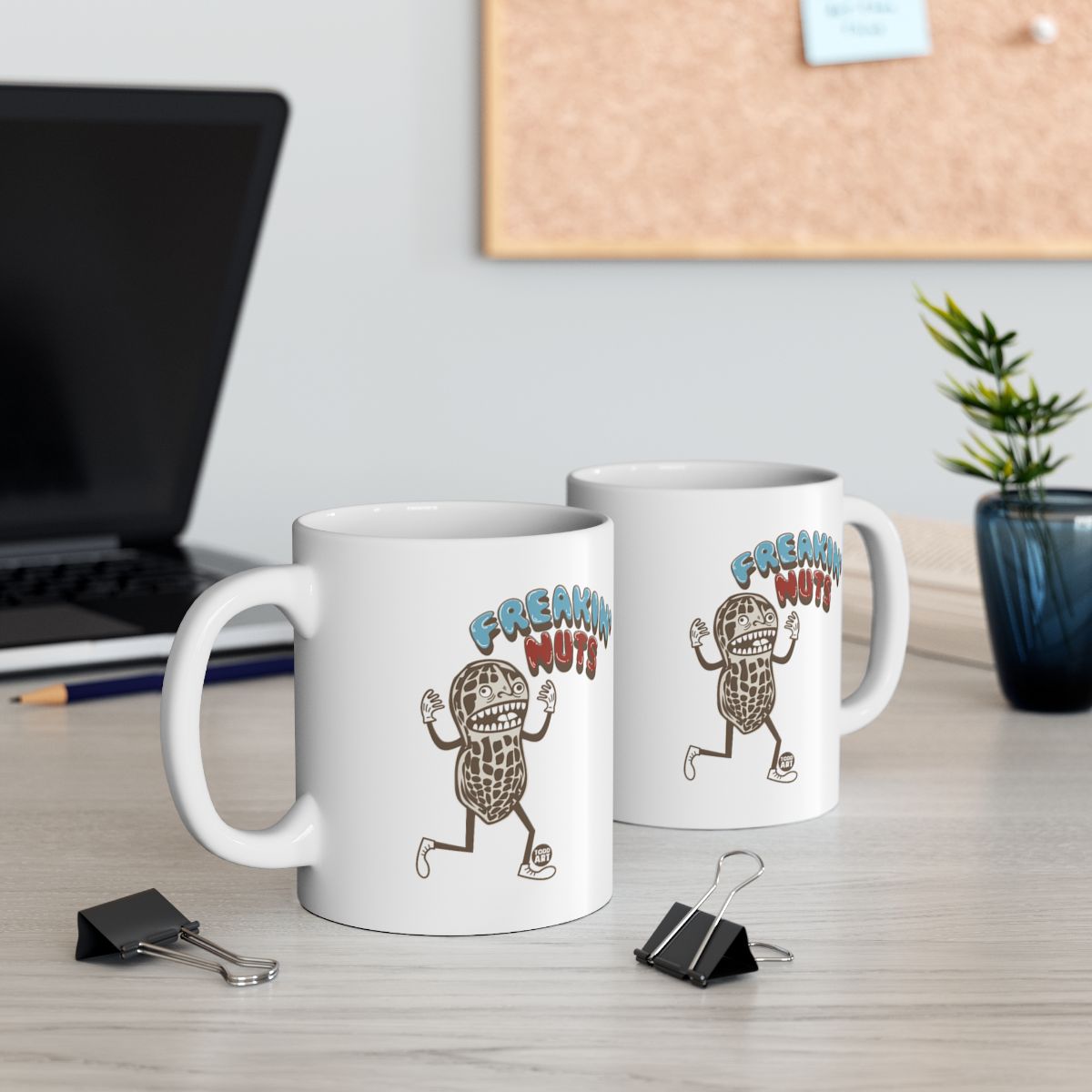 Freakin Nuts Character Coffee Mugs for Your Desk