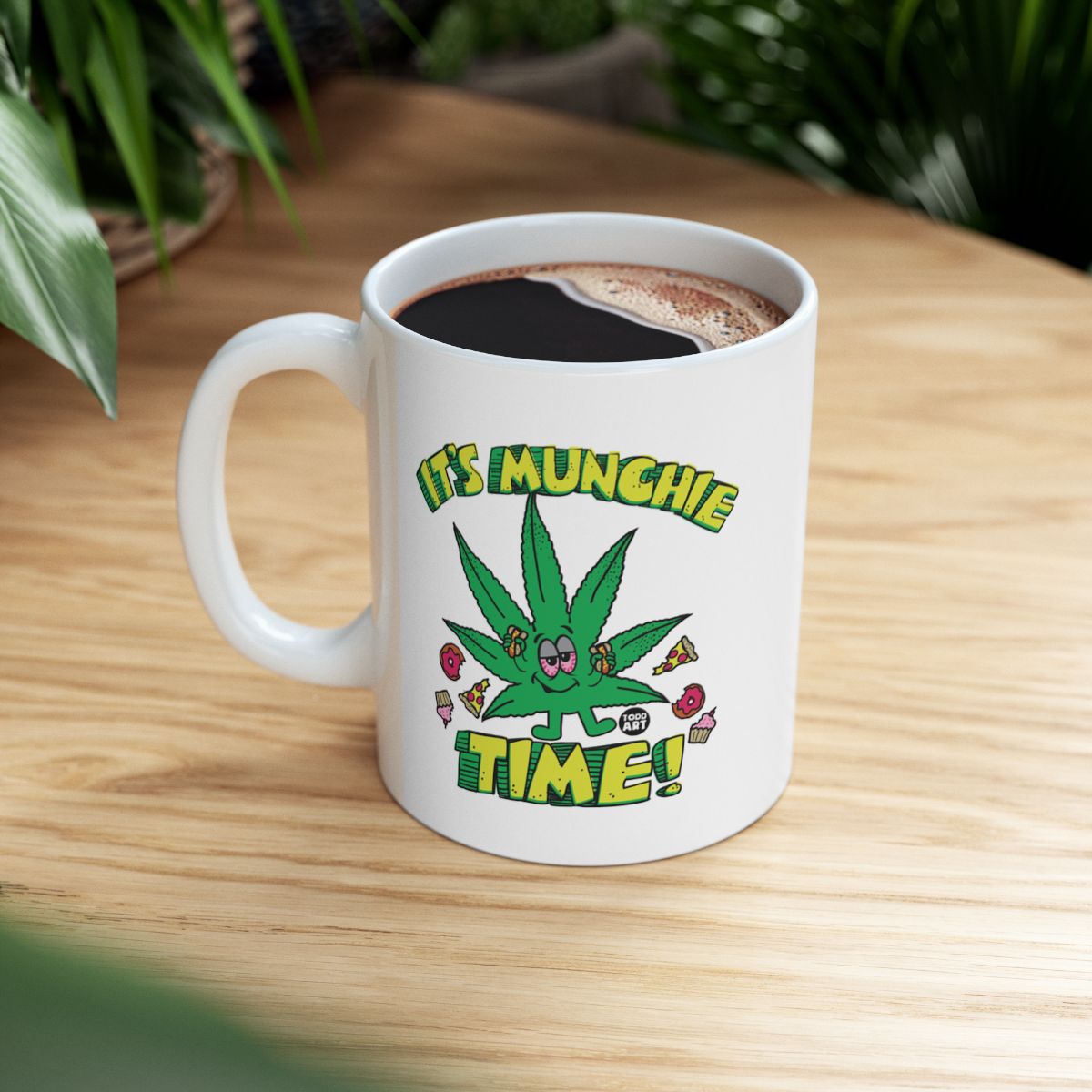 It's Munchie Time Funny Coffee Mug
