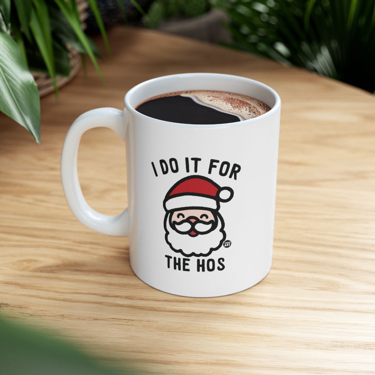 Santa Claus Design I Do It For The Hos Mug Product