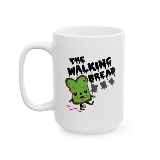 The Walking Bread Funny Zombie Character Mug