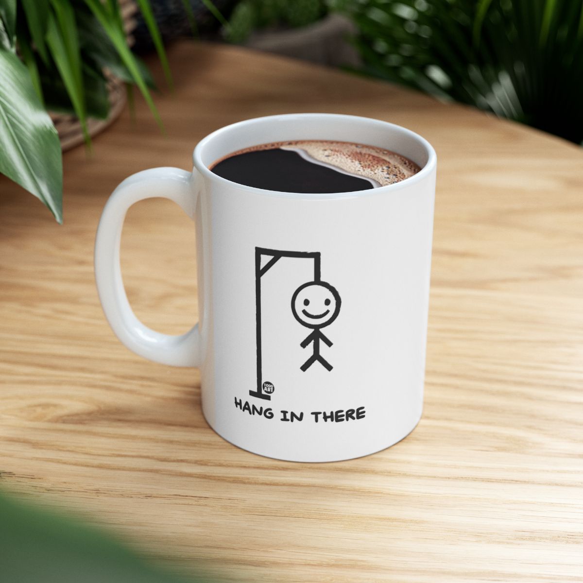 Hang In There Stick Figure Mug Product