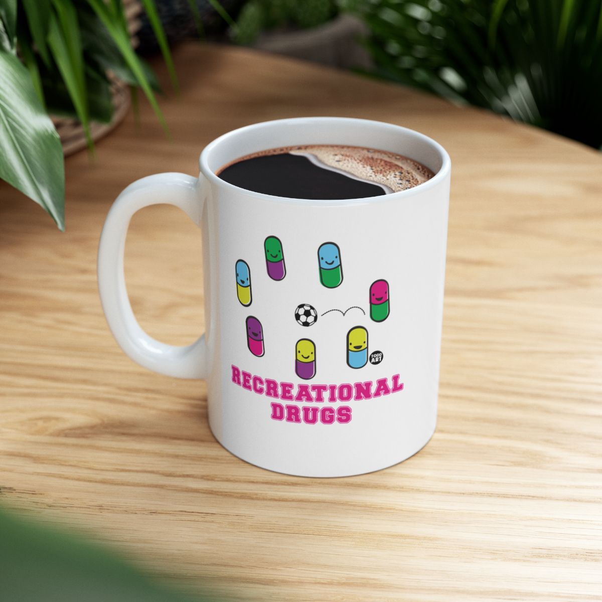 Recreational Drugs Humorous Coffee Mug for Fun