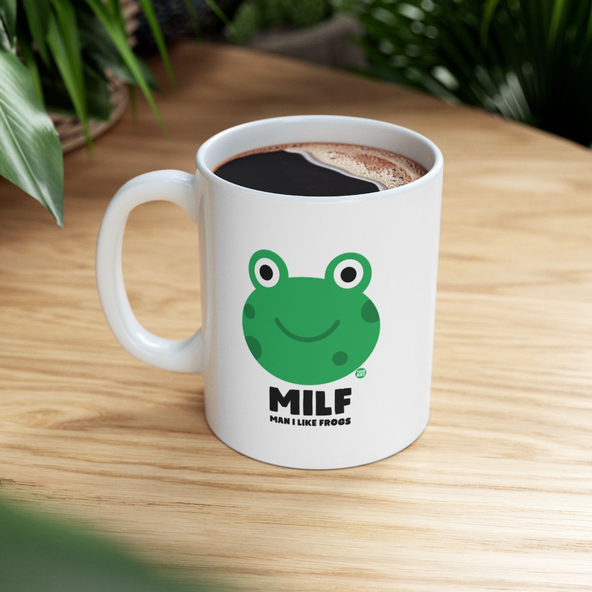 Funny Frog Milf Mug for Coffee and Tea Lovers