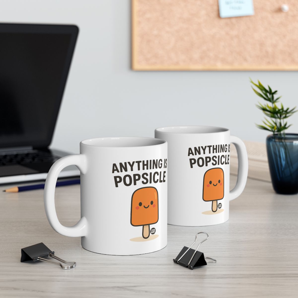 Anything Is Popsicle Cute Face Coffee Mug Product