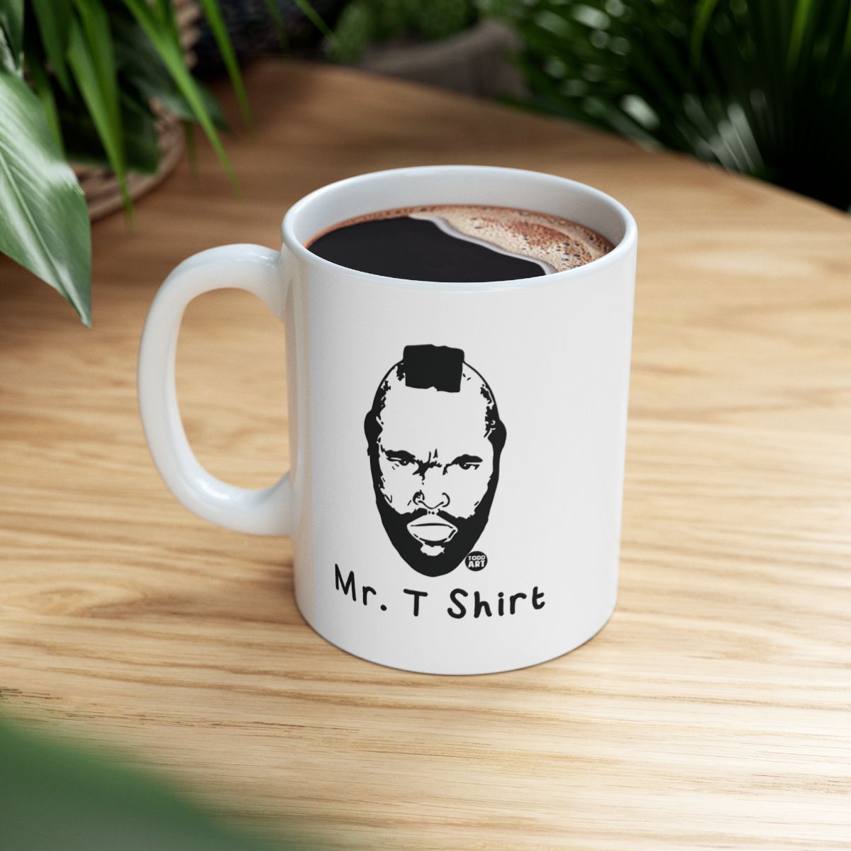 Mr. T Shirt Graphic Design Mug for Coffee Lovers