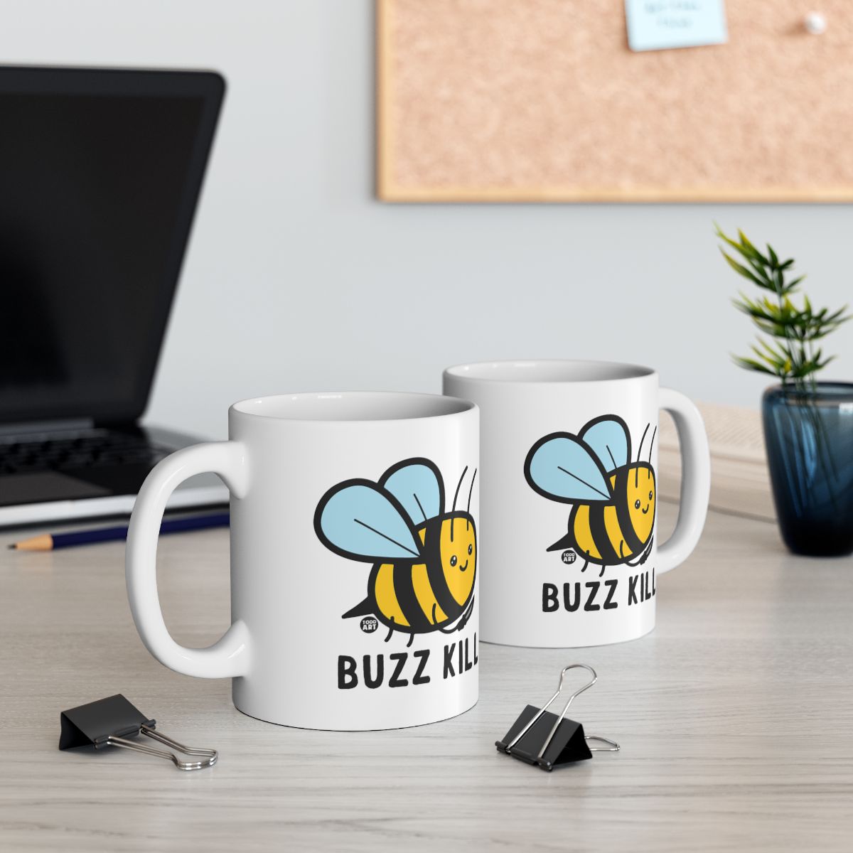 Buzz Kill Design Coffee Mug for Office or Home