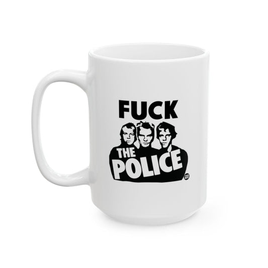 FUCK THE POLICE Large Coffee Mug